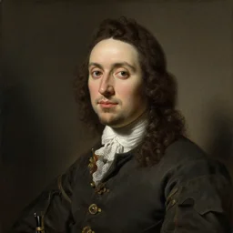 A portrait painting of Drake by Rembrandt van Rijn