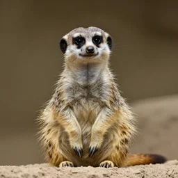 a meerkat - cat - hybrid, animal photography