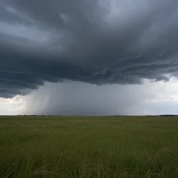 a storm over the horizon