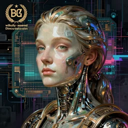 ( ( bit flip | god of ai art ) ), cyberwars, neuromancy, rene lalique, highly detailded,, by william - adolphe bouguerea, ( ( mutually assured digital destruction ) ) by gustav klimpt, cpu gpu wafer, glitch art, a notan egon schele, impossible, steam punk, bio mechanical