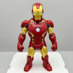 A cake that is made into iron man