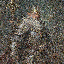 a dwarf cleric dnd character, ornamented armor, oil painting, Tooth Wu, Greg Rutkowski, RPG portrait, dynamic lighting, fantasy art, High contrast, depth of field