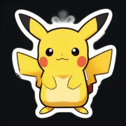 cute miss mascot lumivole lumivole illumise pokemon sticker art, cronobreaker, beeple game icon