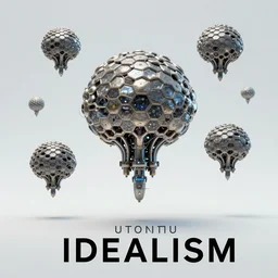 futuristic idealism, lobotomy and hive minds. movie poster.