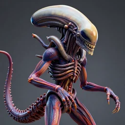 xenomorph, monster anatomy, ross tran, vivid colors, anatomical, highly detailed sculpture, intricate detailed, ommatidia, 8 k, cinematic atmosphere, post - processing