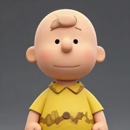 Charlie Brown as a live-action muppet