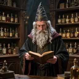 A wizard's apothecary, photorealistic, 8k, high detail