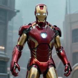 film still of zombie Ironman in new avengers movie, 4k