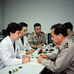 Classified photos of CIA experiments hidden from the public, disposable film, 1987