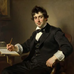 attractive male, painting by j. c. leyendecker