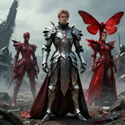 still frame from prometheus movie, wh 4 0 k art, forgefiend metal couture on battlefront by jakub rozalski, knights of sidonia crimson moth by chiharu shiota, jakub rozalski artstation work by chiharu shiota