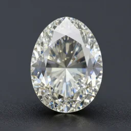 an egg - shaped diamond