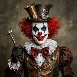 steampunk clown