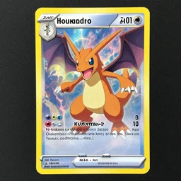 FULL ART Houndoom EX ULTRA RARE 153/162 BREAKThrough Pokemon TCG Holo Foil - LP