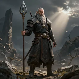 dnd art of a dwarven monk