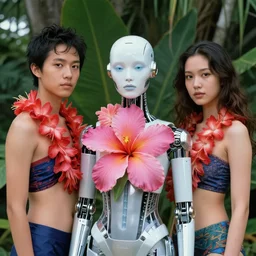 cybernetic hawaiian flower by conrad roset and nicola samuri