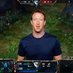 Screenshot of Mark Zuckerberg in Starcraft 2