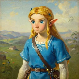 zelda, painting by gaston bussiere, craig mullins, j. c. leyendecker