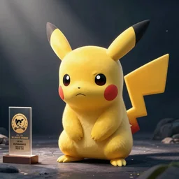 sad confused looking pokemon, ultra realistic, by ilya kuvshinov, artgerm, and greg rutkowski