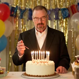 birthday party photos of walter white