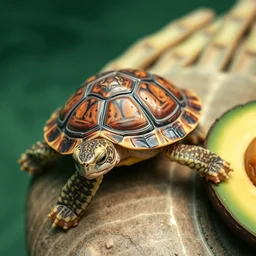 turtle avocado
