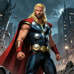 Thor in the style of Mark Waid
