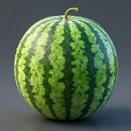 a whole watermelon, detailed render, 8k