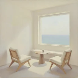 chill coffee aesthetic, oil painting, pale colors, high detail, 8 k, wide angle, trending on artstation,