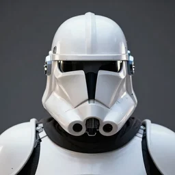 realistic white templar knight helm design inspired by star wars, epic scale, character concept art, face symmetry, intricate accurate details, artstation trending, octane render, cinematic color grading, soft light, rule of thirds, golden ratio, like a professional model, cinematic, 8 k, clear.