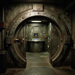 Photo of a hidden Vault Entrance from Vault-Tec