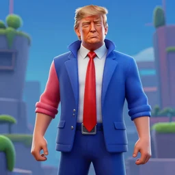 Donald trump fortnite skin