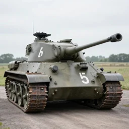 photo of a mark iv tank