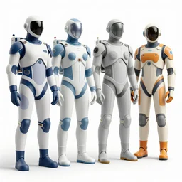 operation, diverse medical cybersuits, from the side, macro, wide wide angle, vivid, elaborate, highly detailed, beautiful lighting