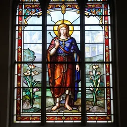 stained glass window