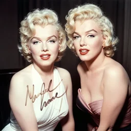 Marilyn Monroe autographed by Marilyn Monroe