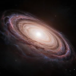 An artists rendition of the universe.