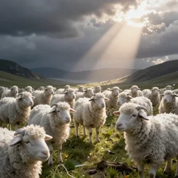 Eletric sheeps, unreal engine