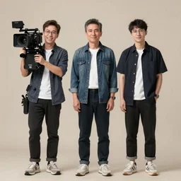 artbreeder: combine george lopez with XQC. Fullbody wideangle mediumshot dolly camera 4k 8k 130mm hd detailed