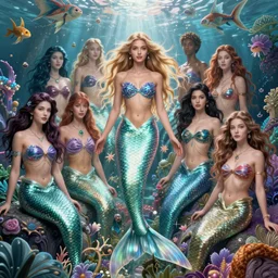 highly detailed full body portrait of beautiful mermaid fantasy art by finnstark, wonbin lee, lane brown, z ed, wenfei ye, finnstark, oleg bulakh, felix englund, global illumination, full body, radiant light, detailed and intricate environment