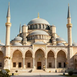 ancient ottoman structure, retrowave epic art, trending on art station