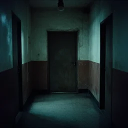 backrooms, cinematic shot, cinestill 800 t
