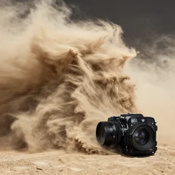 cloud of dust rolling in horrific photograph of the dust bowl by ansel adams captured with phase one iq 3 1 0 0 mp digital back. post - processing photoshop excellence