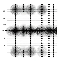 a biophonic musical score, cornelius cardew, biomorphic, ecophony