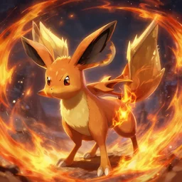 pokemon ninetails of fire, artstation greg rutkowski, cinematic, hyperrealist, digital art