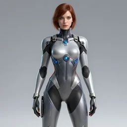 Female in a futuristic sci-fi bodysuit made by WLOP, Ilya Kuvshinov, Stanley Artgerm Lau, Rossdraws, trending on ArtStation