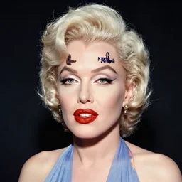 an amazing award winning photo of angelina jolie as marilyn monroe by andy warhol