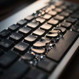 giant keyboard, highly detailed, 4 k photography, cinematic lighting