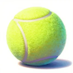 a tennis ball texture, colorful, digital art, fantasy, magic, chalk, trending on artstation, ultra detailed, professional illustration by basil gogos