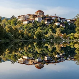 symmetry!! bulgarian scenery, beautiful, perfect composition, perfect lighting, artstation, artgerm, derek zabrocki, greg rutkowski, 4 k