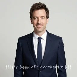( ( ( john oliver ) ) ) with [!!!! the beak of a cockatrice!!!! ]